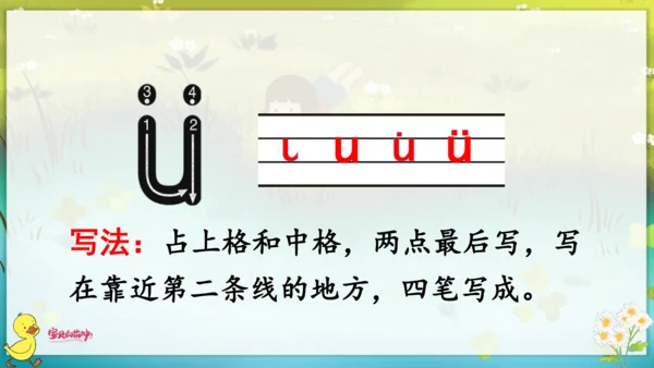 汉语拼音2  i  u  ü  y  w 课件
