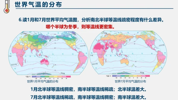 3.2 气温的变化与分布 课件(共38张PPT)2023-2024学年七年级地理上学期人教版