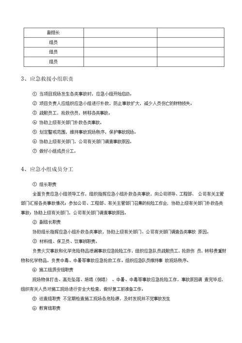 施工应急预案专项施工方案9