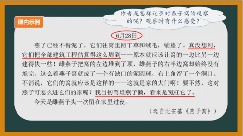 统编版语文四年级上册 第三单元习作：  写观察日记课件