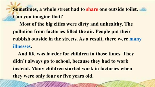 Module 3 Life now and then Unit 3 Language in use 