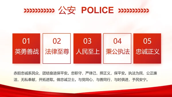 扫黑除恶专项斗争总结表彰大会代表PPT模板