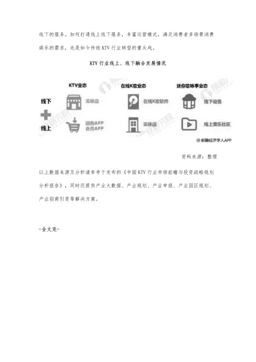 中国KTV行业市场现状及发展趋势分析-互联网+新技术推动智能化、互动化发展.docx