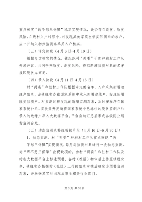 防止返贫致贫工作实施方案五篇 (3).docx