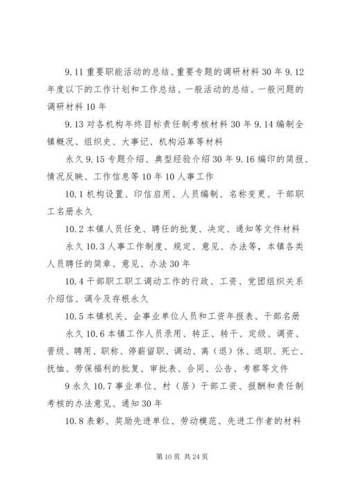 公安部机关文书档案保管期限[精选] (3).docx