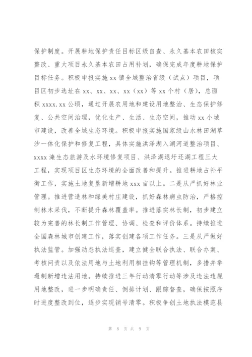 市自然资源分局年度工作总结和2022年工作计划.docx