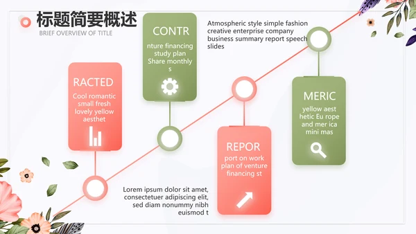 手绘水彩风班主任述职报告PPT动态模板