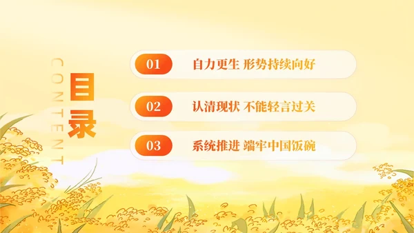 大学生形势与政策保障粮食安全的中国策ppt课件党建