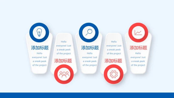 蓝色医疗心脏动态PPT