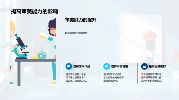 美术馆艺术鉴赏PPT模板