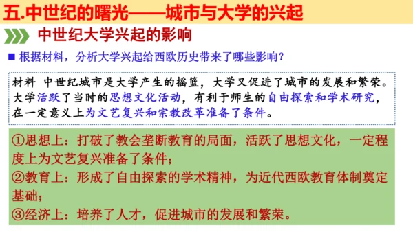 第三单元 封建时代的欧洲 大单元教学课件（26张PPT）