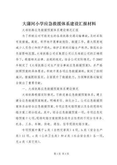 大蒲河小学应急救援体系建设汇报材料 (2).docx