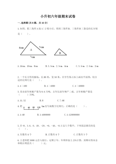 小升初六年级期末试卷（巩固）.docx