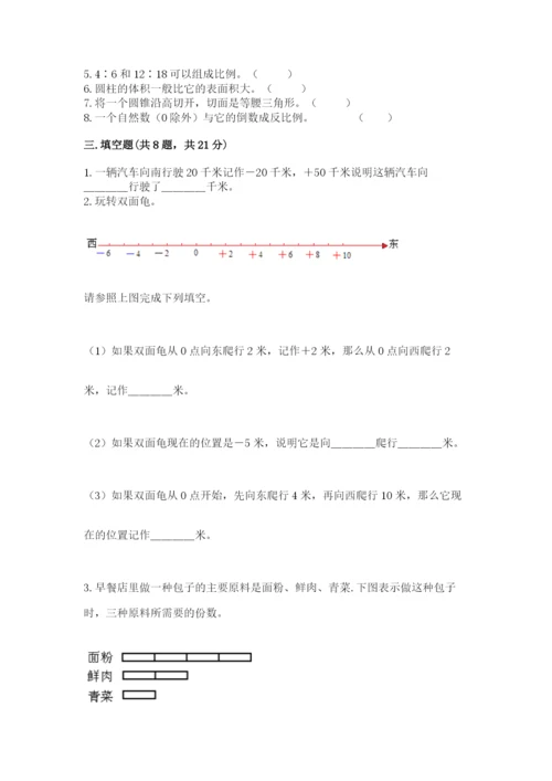 六年级下册数学期末测试卷附参考答案【综合卷】.docx