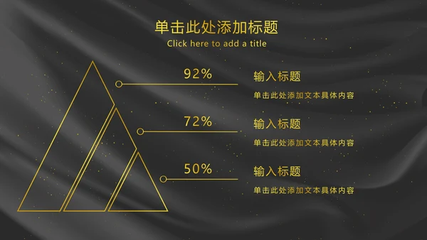 黑金商务风年终汇报PPT模板