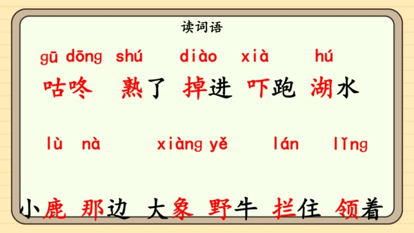19 咕咚（课件）