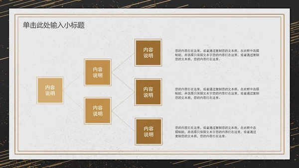 高端简约企业年终汇报PPT模板