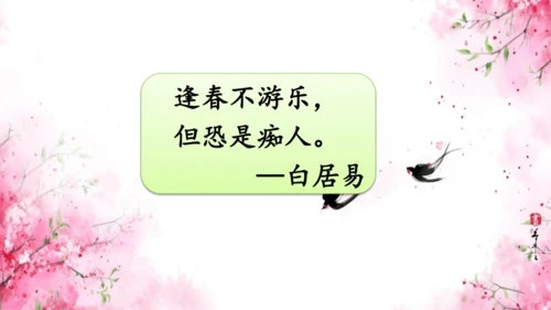 统编版语文三年级下册第一单元 《口语交际：春游去哪儿玩》课件