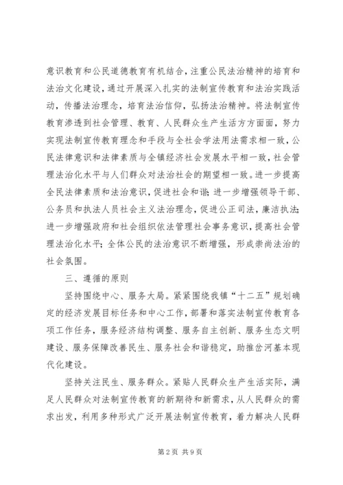 公民法制宣传工作打算.docx