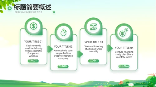山区乡村振兴调研报告动态PPT模板