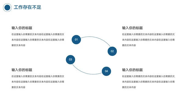 商务风工作汇报ppt模板
