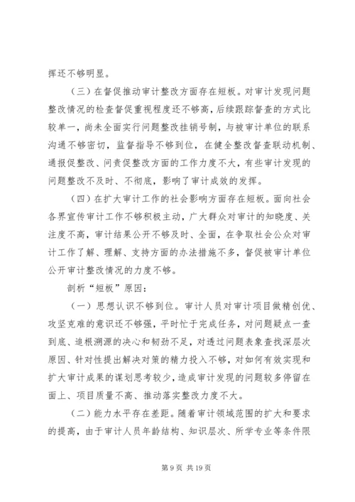 审计局两学一做党课讲稿范文两篇.docx