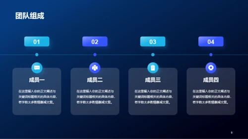 黑色创意电子科技商业计划书PPT