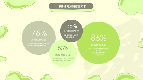 绿色小清新工作总结报告通用PPT模板