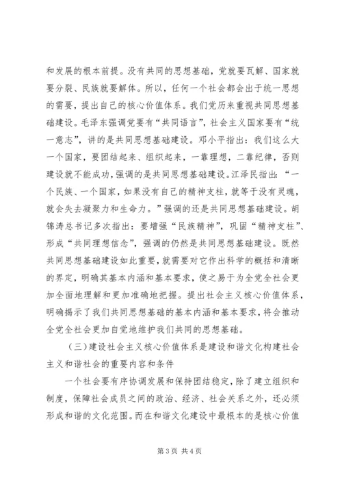 学习建设社会主义核心价值体系心得体会 (3).docx