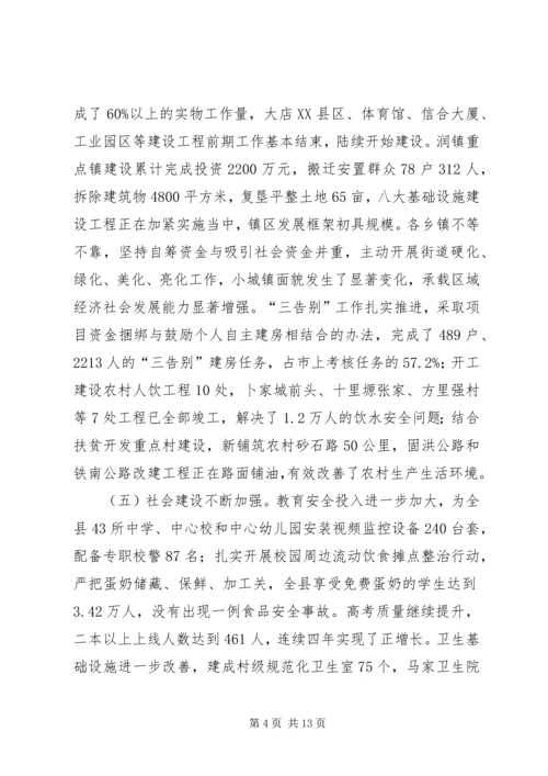 在全县统筹城乡发展工作大会上的讲话.docx