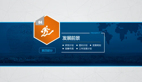 创业融资计划书项目展示商业计划书通用PPT模板