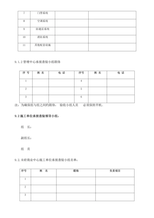 物业荣府-承接查验方案培训资料.docx