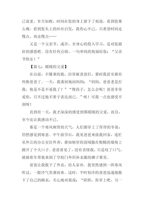 赞美父亲的作文.docx