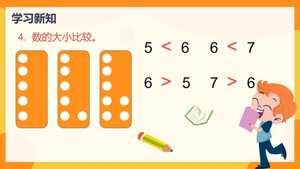 人教版数学上册67的认识课件PPT模板