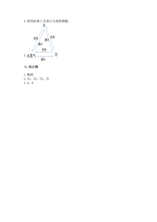 教科版一年级上册科学期末测试卷附答案【巩固】.docx