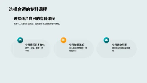 探索专科教育的世界