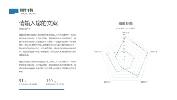 简约风分子医药产品发布汇报PPT模板