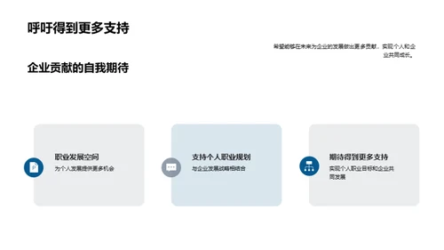 个人成长与企业发展