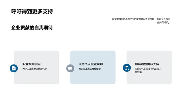 个人成长与企业发展