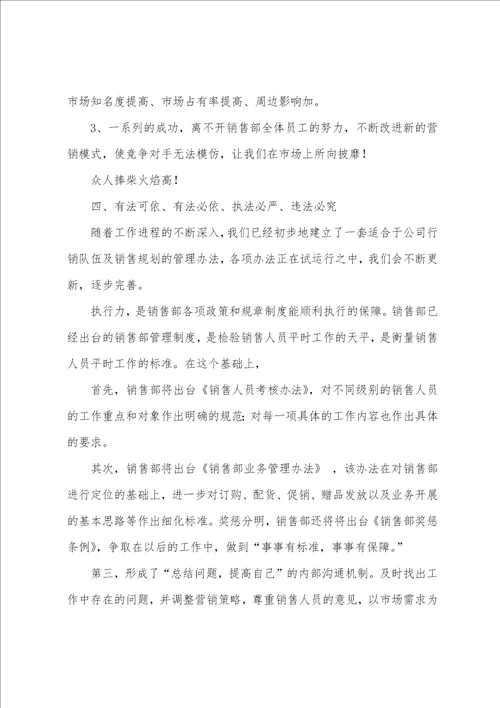 经理个人工作总结