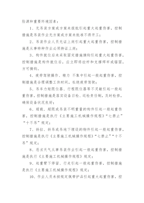 吊装事故的应急措施.docx