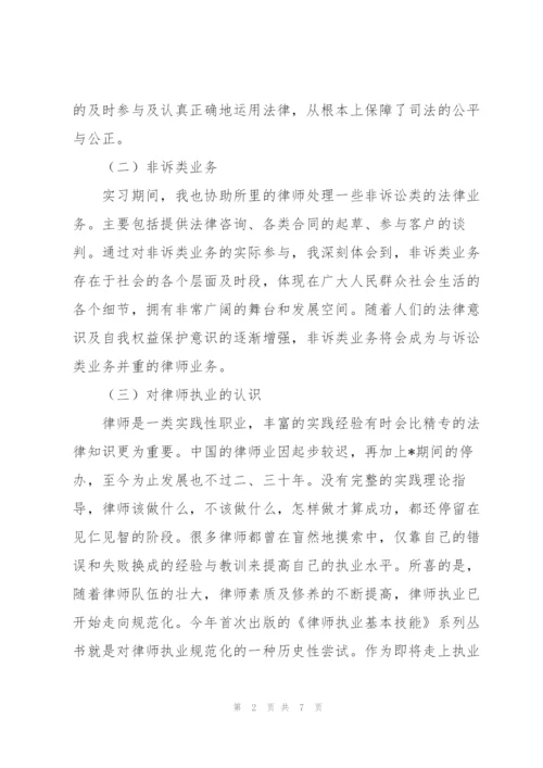 律师事务所个人实习总结范文.docx