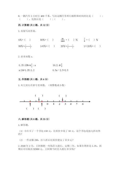 北京版小学六年级下册数学期末综合素养测试卷【新题速递】.docx