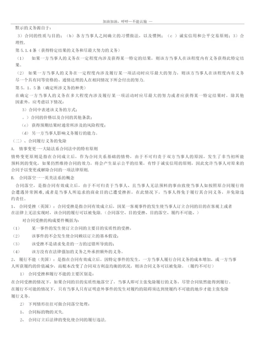 国际商法重点总结.docx