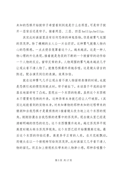 疯人院观后感精选.docx