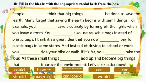 Unit 13 Section A Grammar语法教学课件（人教九年级Unit 13  We'r