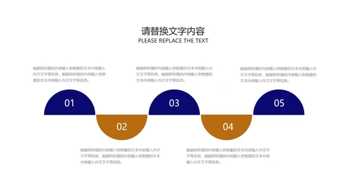 深蓝商务风数据员工入职培训PPT模板