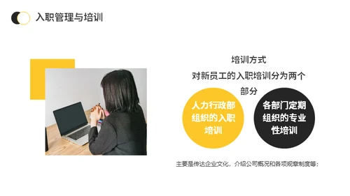 新员工入职与试用期管理办法公司管理通用PPT模板
