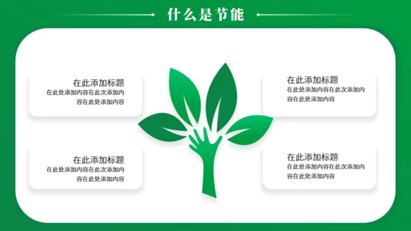 节能减排低碳生活宣传绿色能源通用PPT模板
