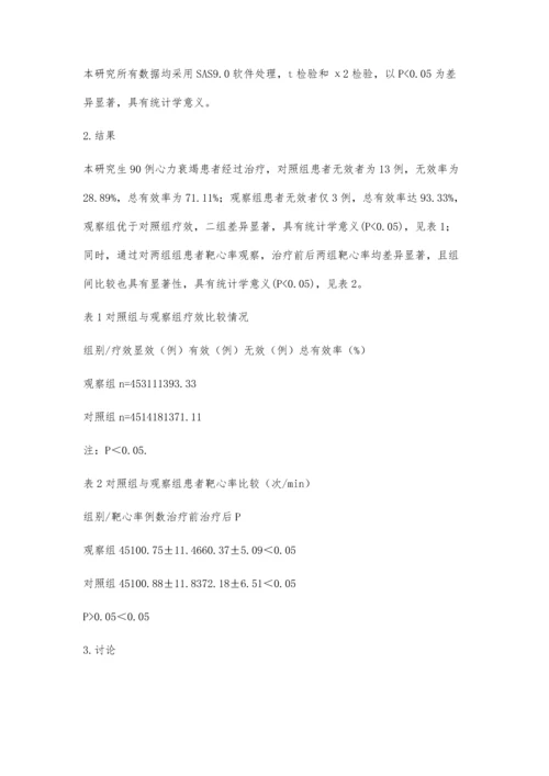 探讨倍他乐克治疗心力衰竭的临床疗效.docx